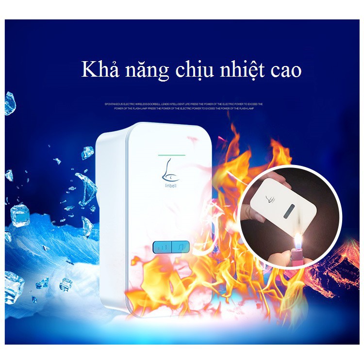 Chuông Cửa Không Dây Cao Cấp Linbell G4 ( CHỐNG NƯỚC, ĐƯỜNG TRUYỀN XA, ỔN ĐỊNH )