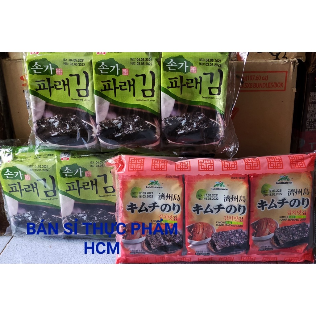 Combo 5 lốc tảo biển Green Sonka