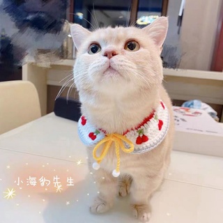 Yếm len handmade cho mèo,cún, thỏ,...