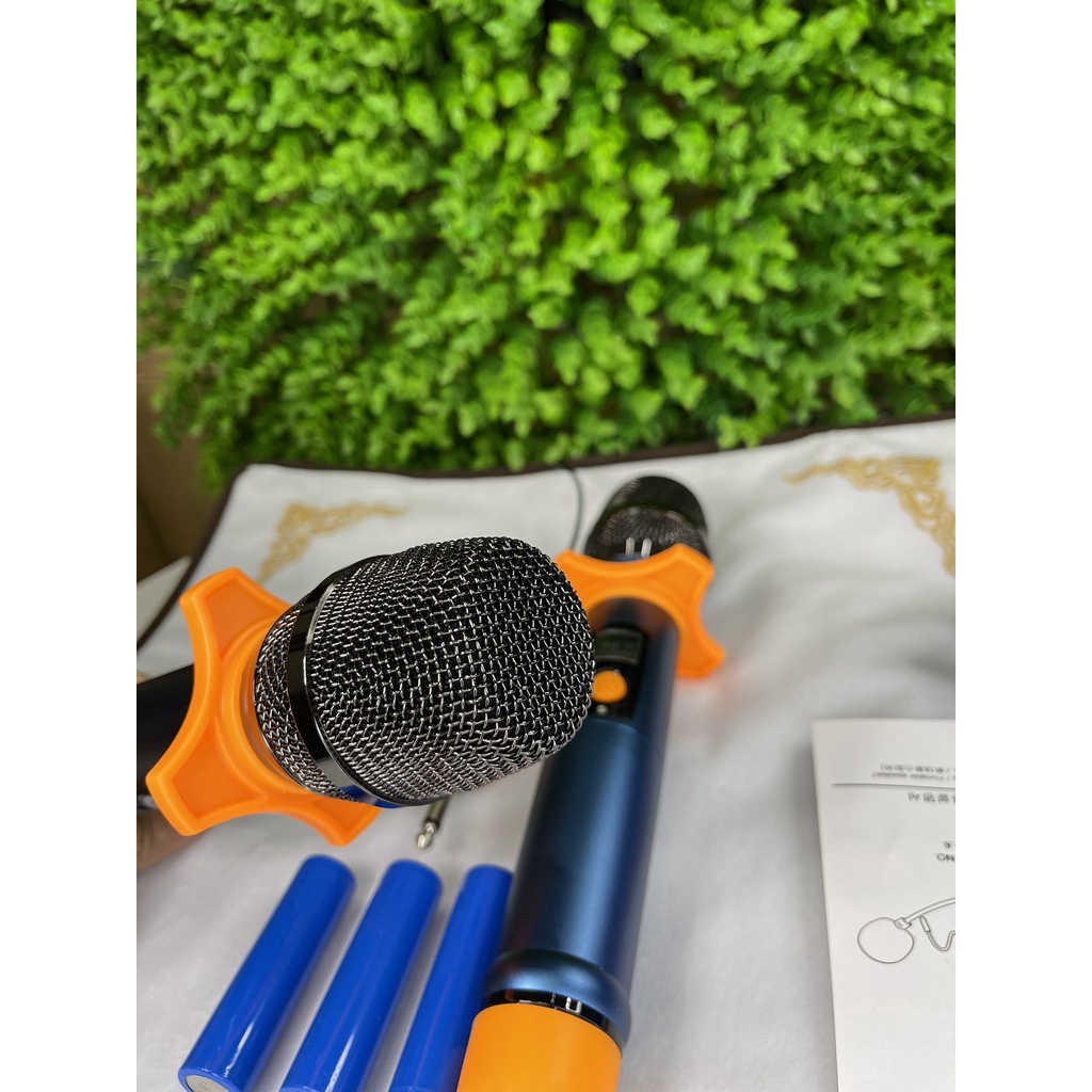 Micro Không Dây QBL 826 Cao Cấp. Bộ 2 Micro QBL-826 Chuyên Cắm Loa Kéo, Âm Ly, Chống Hú Tốt. Bảo Hành 12 Tháng