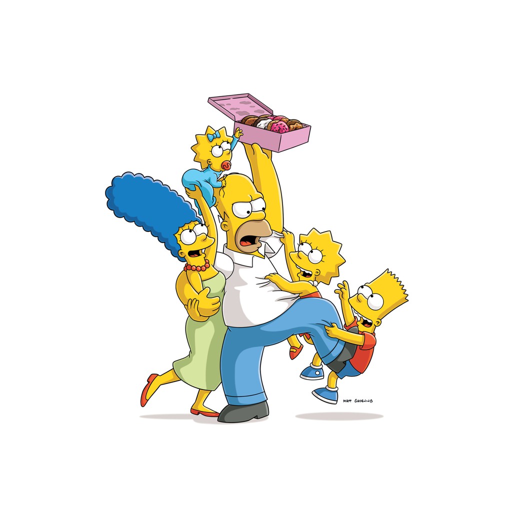 [FREESHIP] Áo thun Cotton in hình gia đình Simpson đẹp cho nam nữ oversize