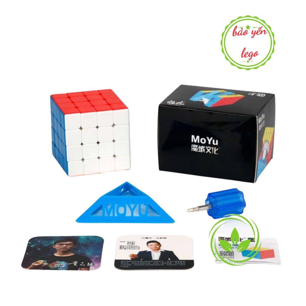 Rubik 4x4 MoYu MeiLong 4M M Series MoYu M MeiLong M Rubic 4 Tầng Nam Châm Stickerless ( Mã RB79 )