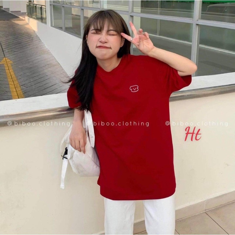 Sét áo gấu đỏ +quần Kaki trắng HT11