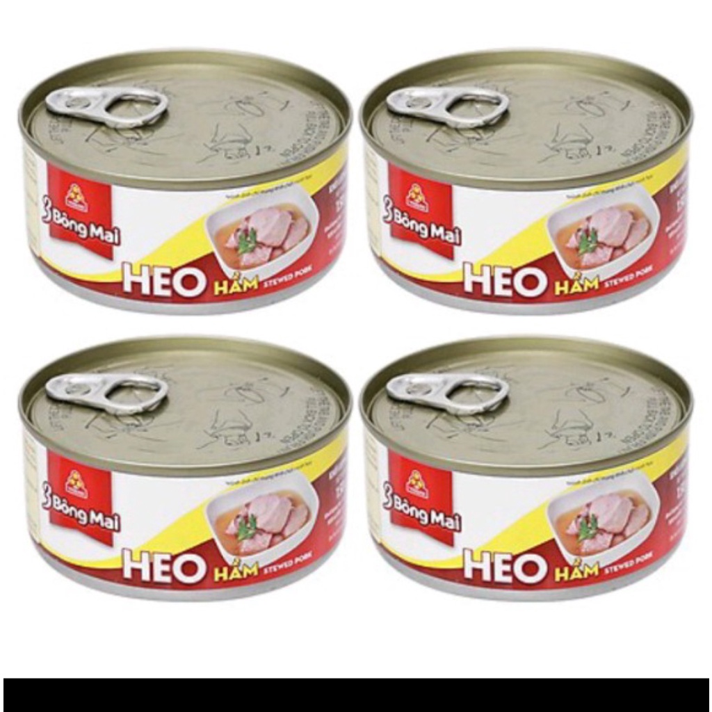 Heo Hầm Vissan 3 Bông Mai  Hộp 150g