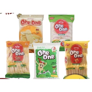 Bánh gạo One one vị phô mai ngô/vị tảo/vị bò nướng/vị tôm/vị sữa ngô 150g