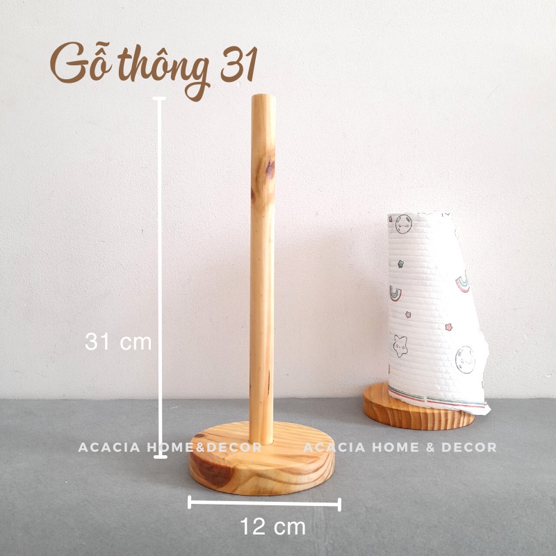 Cây Để Giấy Bằng Gỗ, Cọc Để Giấy Nhà Bếp
