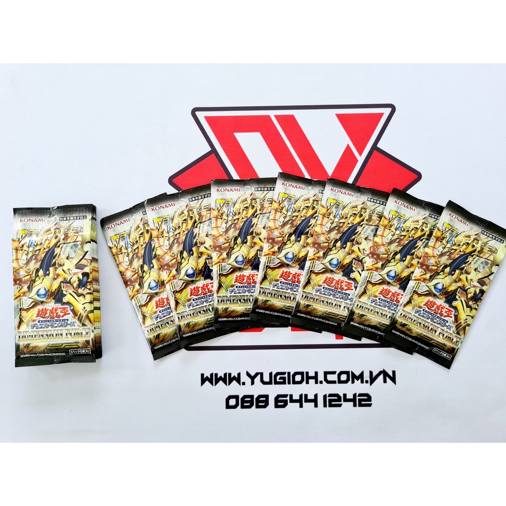 [ ĐỖ LẠC SHOP ] 01 Túi Thẻ Bài Yugioh OCG Dimension Force