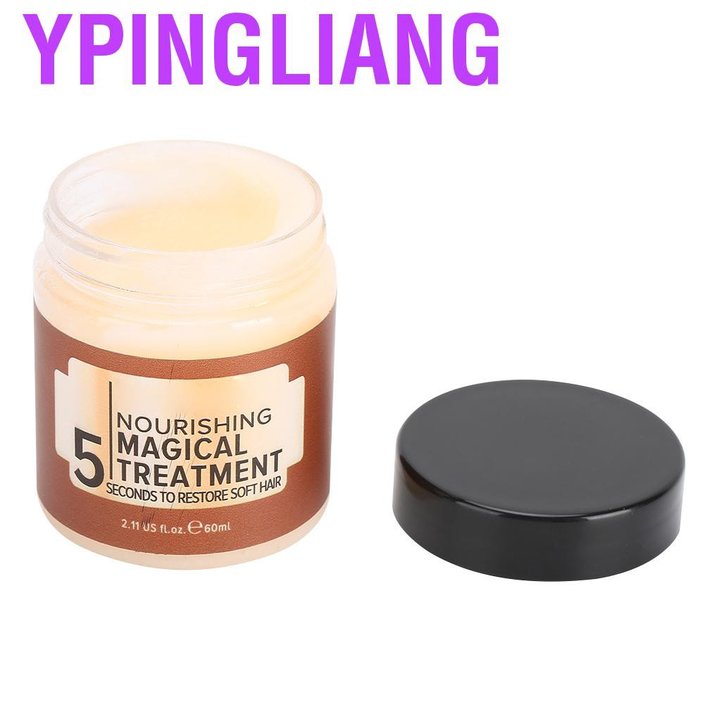 (Hàng Mới Về) Mặt Nạ Dầu Dừa Dưỡng Ẩm Sâu Cho Tóc Bị Khô 60ml