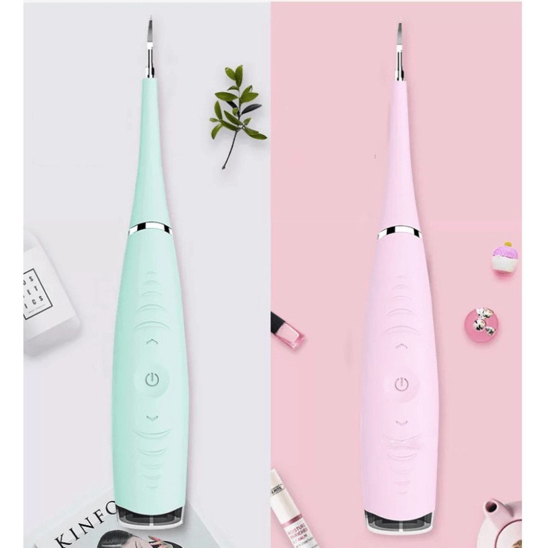 Máy Lấy Cao Răng Cầm Tay Mini Dental FlutterSử Dụng Sạc 3 Chế Độ Rung Loại Sạch Mảng Bám, Cao Răng,Vết Ố Cứng Đầu Nhất