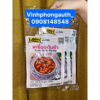 Gia vị lẩu gói cay Tomyum Lobo 30gr Lobo