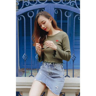 Ceci Cela - Áo Moi Thun Tay Dài