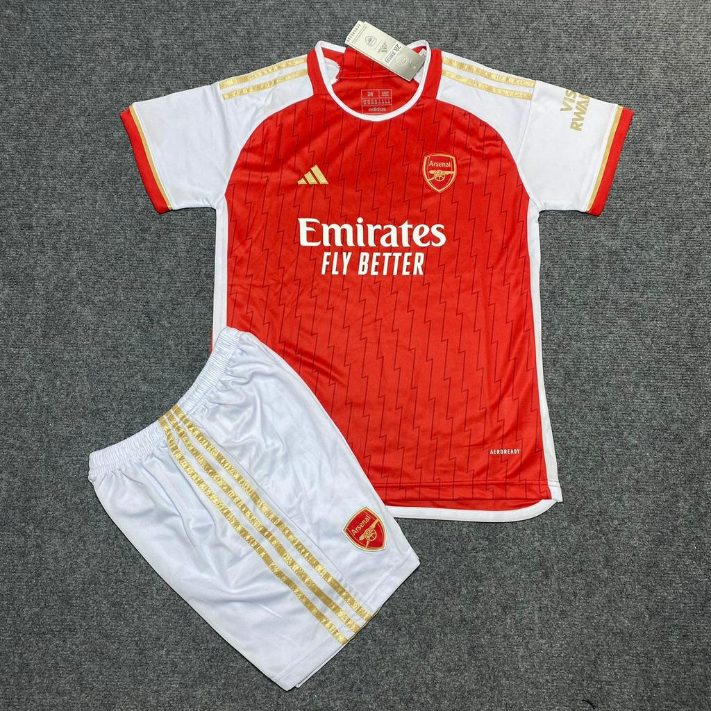 Áo Đá Bóng Trẻ Em Arsenal 2023 - 2024 - Hàng Cao Cấp ( in Theo Yêu Cầu )