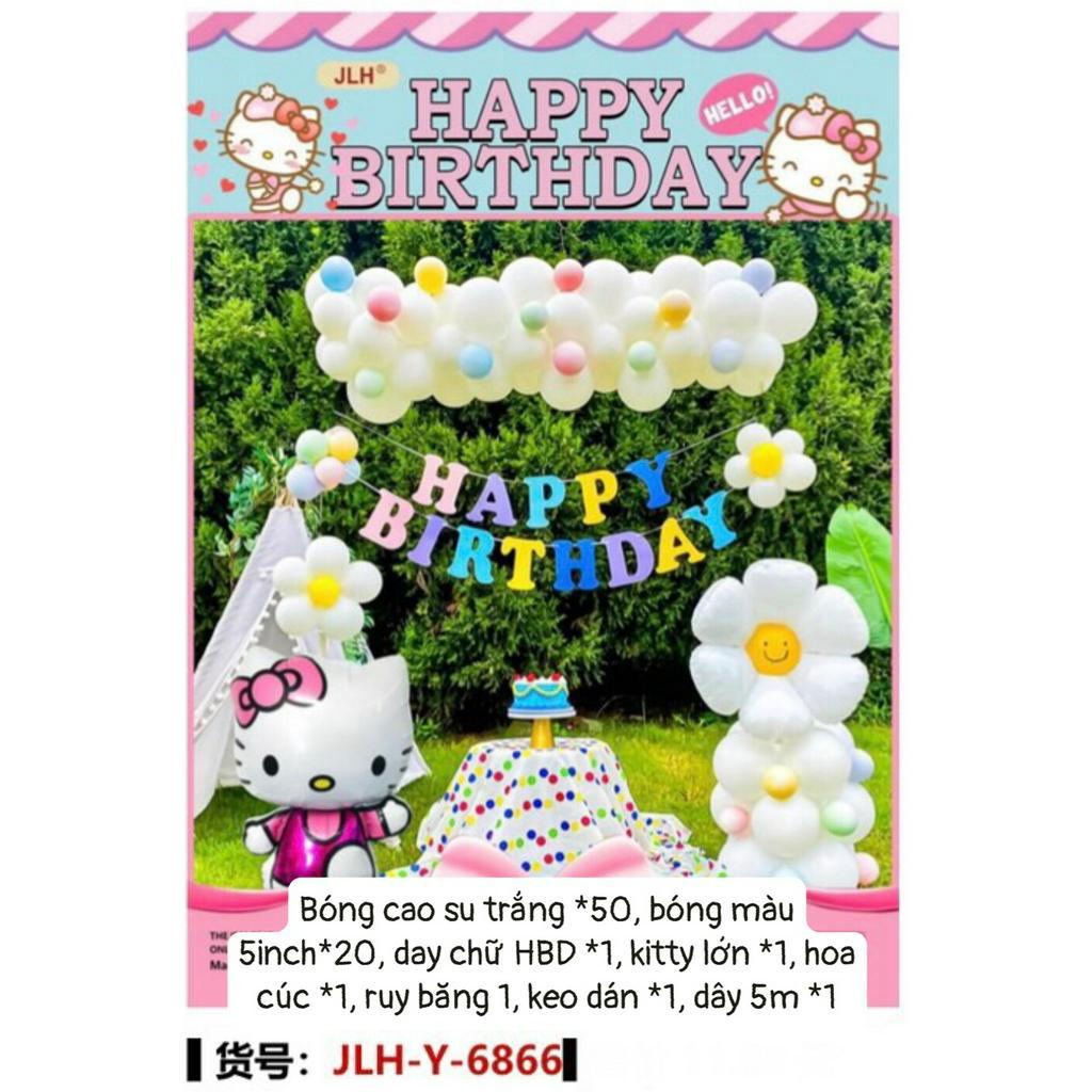 Set bóng trang trí sinh nhật theo chủ đề, Set bóng trang trí sinh nhật giá rẻ nhất, Phụ kiện trang trí sinh nhật siêu rẻ