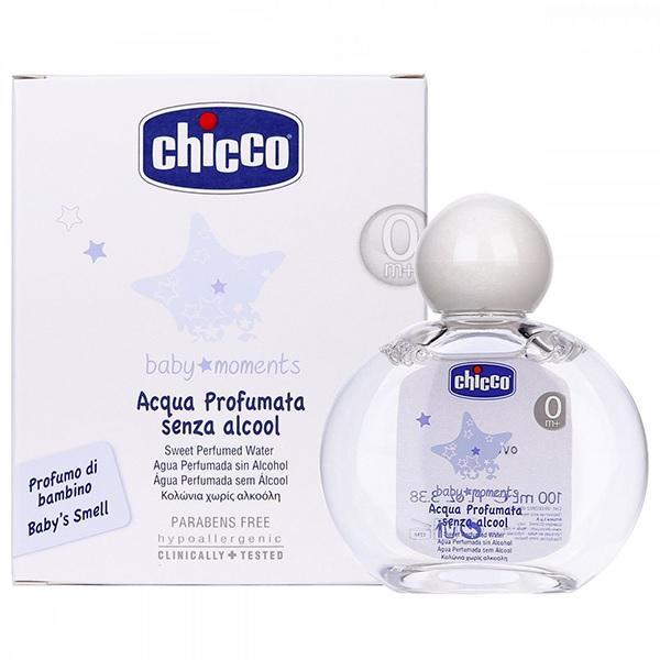 Nước Hoa Hương Tự Nhiên 0M+ Chicco 100ml Cho Bé Thơm Mát Cả Ngày