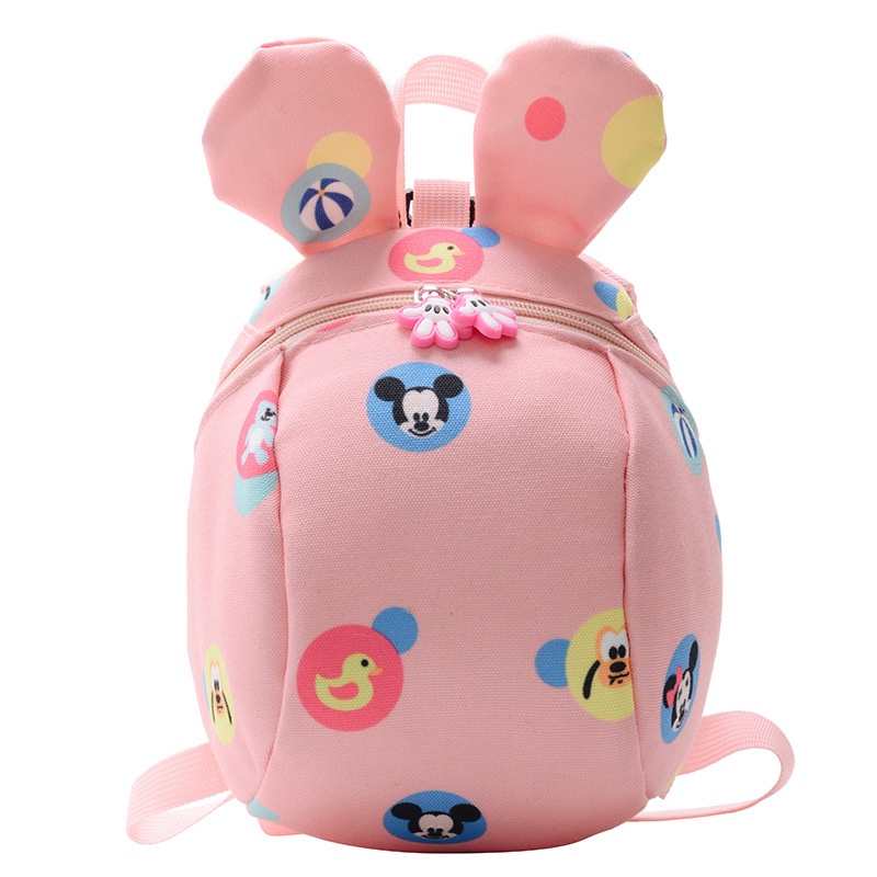 Ba Lô Chống Trượt Hình Chuột Mickey Minnie Disney Đáng Yêu Cho Bé