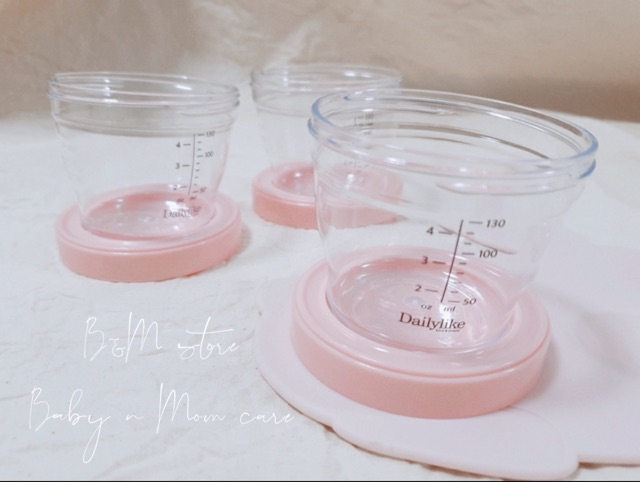 Set ăn dặm silicone Daily like thỏ Hồng Hàn Quốc