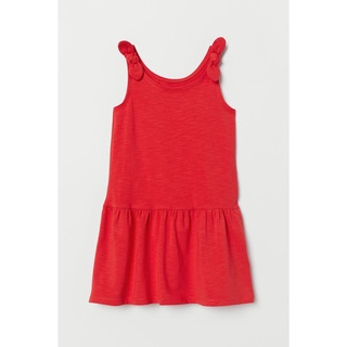 Váy 2 dây đỏ anchor HM H&M size 6-7y_hàng chính hãng ANh