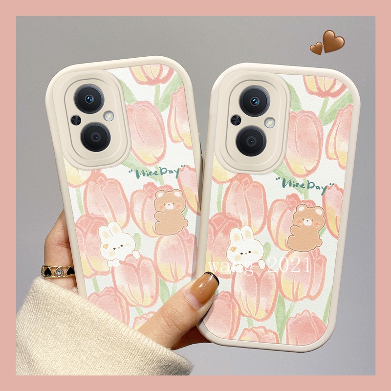 Ốp Điện Thoại Mềm Họa Tiết Tranh Sơn Dầu Chống Rơi Cho OPPO Reno8 Z 5G