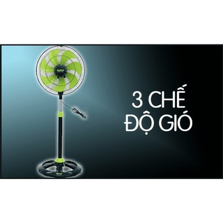 Quạt đứng Senko DTS1607 Đen cam