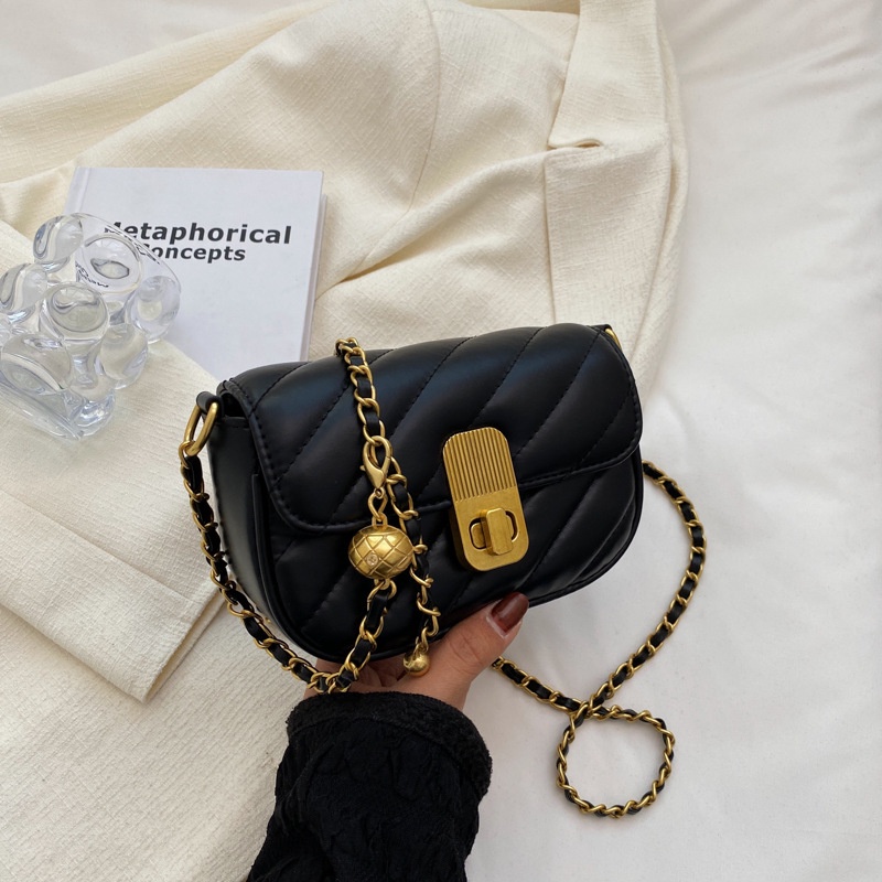 Túi Đeo Vai Cỡ Nhỏ Dây Xích Thời Trang Mùa Hè 2022 Cho Nữ