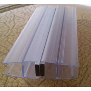 Nẹp kính nam châm 180o dùng cho cửa kính lùa 10mm dài 3m