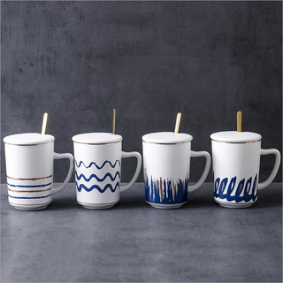 Ly Sứ Cao Cấp Watercolor Pattern
