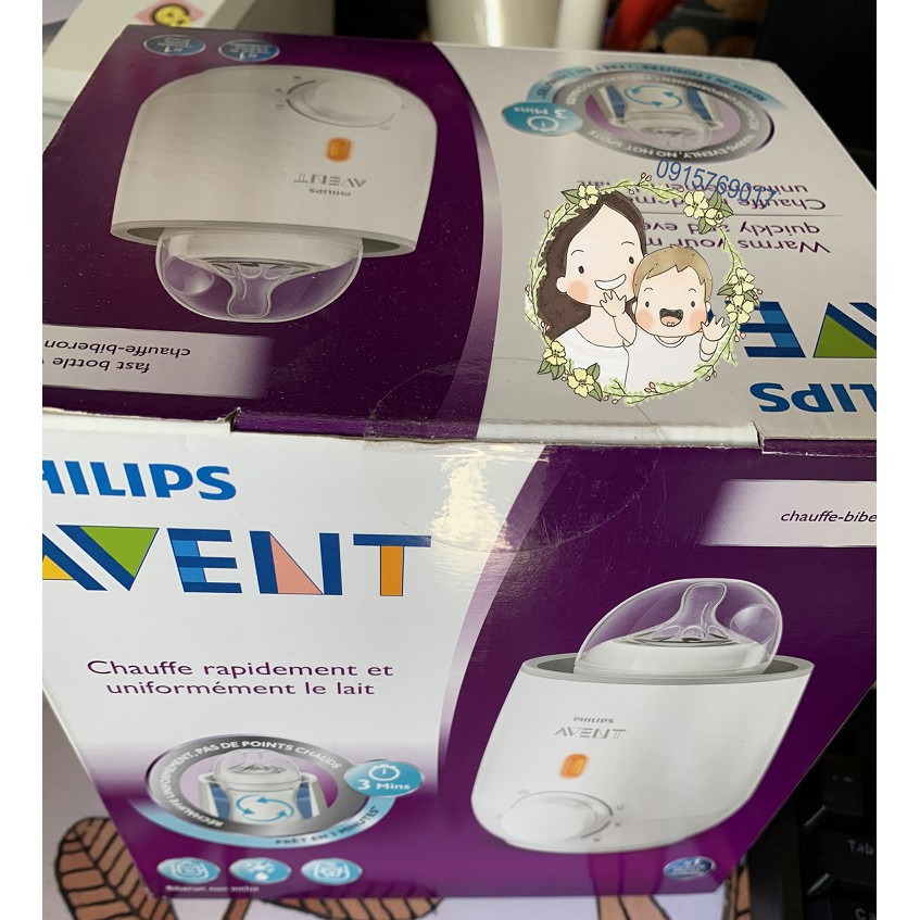 Máy hâm sữa Philips Avent-HÀNG XÁCH TAY ANH CHÍNH HÃNG