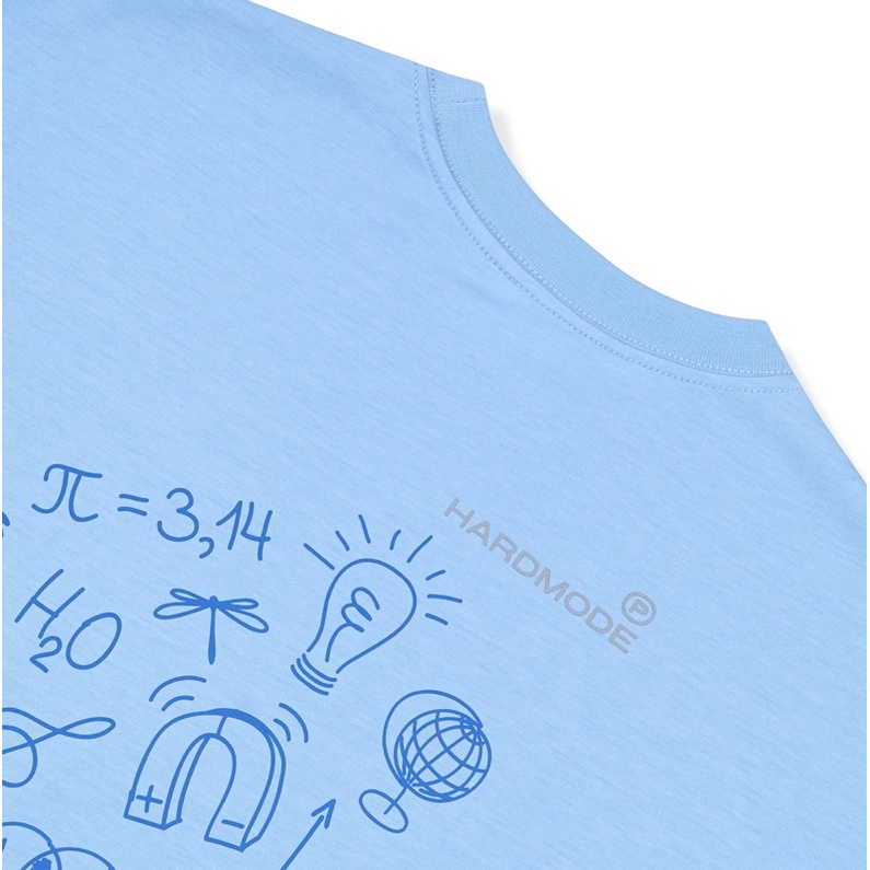 Áo th và un nam nữ, Unisex tay lỡ local brand hardmode MATHEMATIC tee