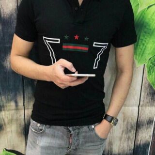 Áo thun cổ trụ Nam