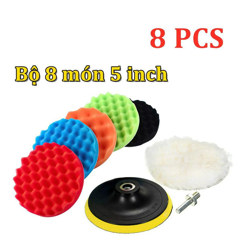 BỘ PHỚT ĐÁNH BÓNG Ô TÔ XE HƠI MÁY ĐÁNH BÓNG MÚT ĐÁNH BÓNG ĐẦU ĐÁNH BÓNG GẮN MÁY KHOAN ĐIỆN CẦM TAY