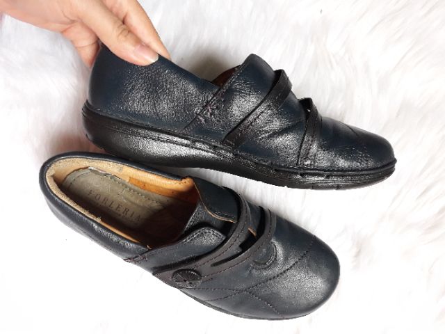 Giày da thật size 36-37 chân mỏng