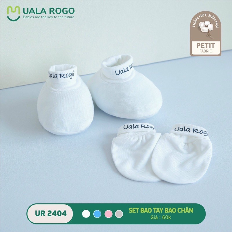 Set bao tay, bao chân Uala&amp;rogo chất petit