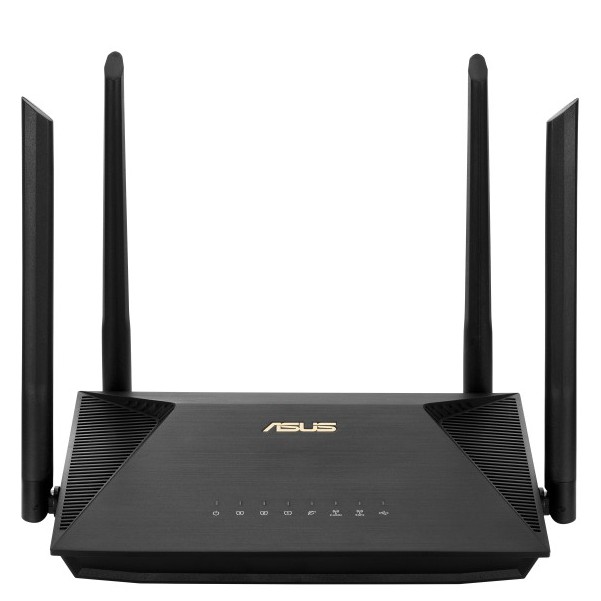 Router Wifi Asus RT-AX53U Chuẩn AX1800 Dual Band WiFi 6 - Hàng Chính Hãng