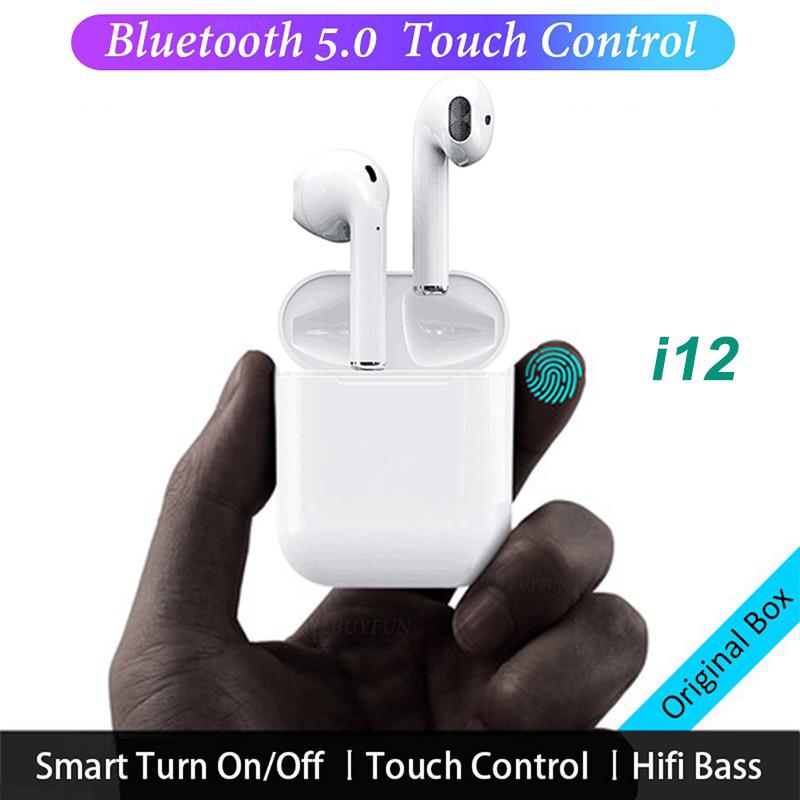 Tai nghe Bluetooth cảm ứng i12 TWS Mini
