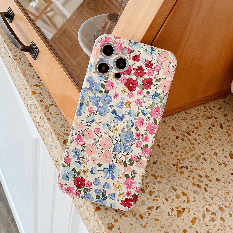 Ốp Lưng Họa Tiết Hoa Xinh Xắn Cho Iphone 12 Pro Max Mini Iphone Se2020 11pro Max Ix Xr Xs Max 7 8 Plus | BigBuy360 - bigbuy360.vn