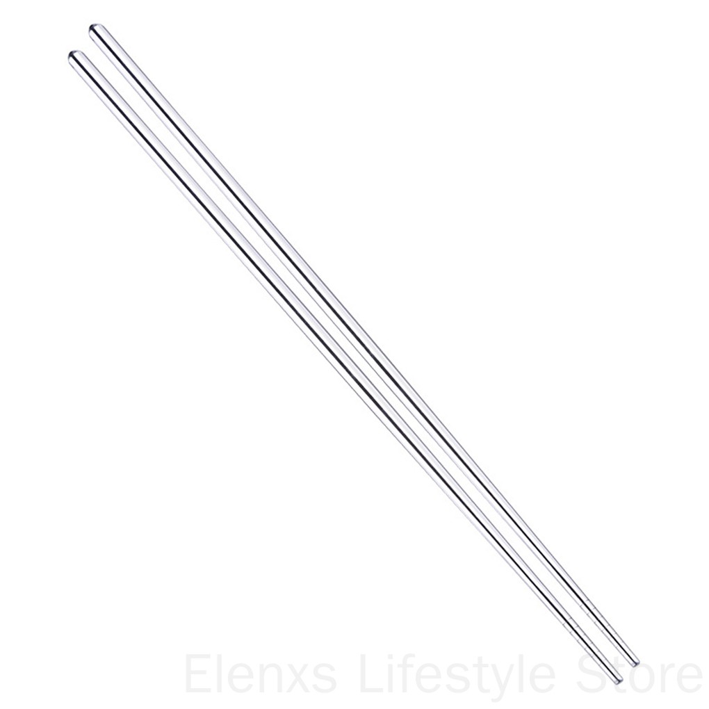 1 Đôi Đũa Dài Bằng Thép Không Gỉ 36cm