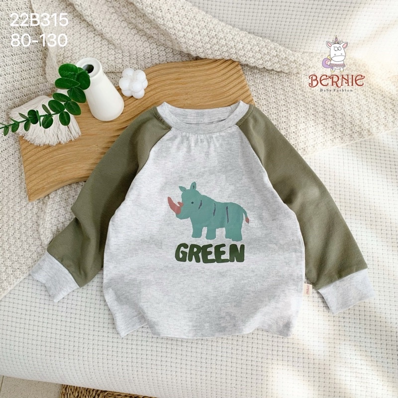 Bộ dài tay Bernie thu đông cho bé trai