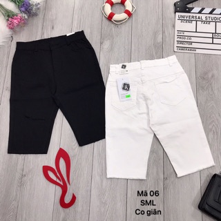 Quần ngố jeans kaki