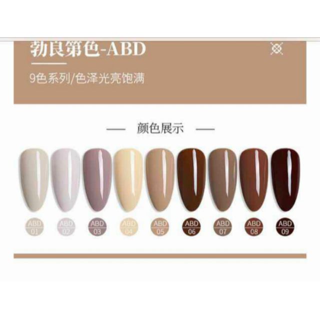 Sơn gel As chai đỏ mã ABD