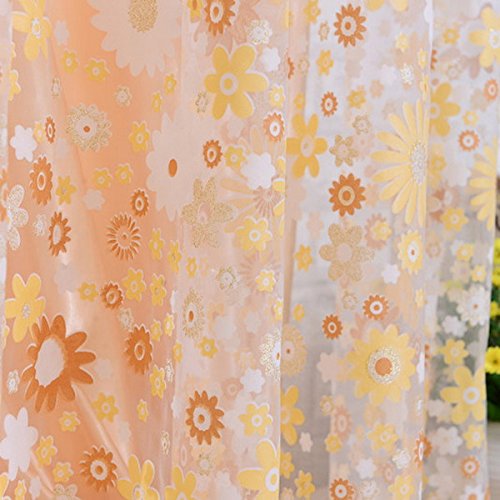 Rèm Cửa Họa Tiết Hoa 1m X 2m