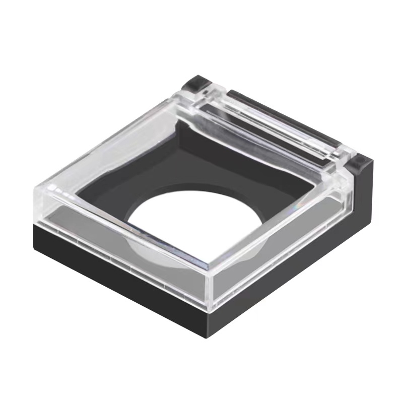 12/16/19/22 / 25mm Nút kim loại Công tắc Bảo vệ Chống thấm Nước Bảo vệ Nắp đậy Bảo vệ Chống bụi Chất liệu nhựa trong suốt có Nắp đậy
