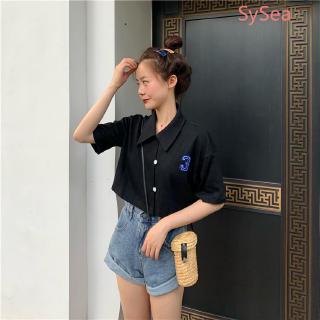 [Code CBS1403B 10% refund up to 30K single coin 200K] Short Sleeve Croptop Wide Design Concealer