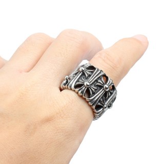 Nhẫn kiểu dáng Chrome Heart đẹp Big Bang