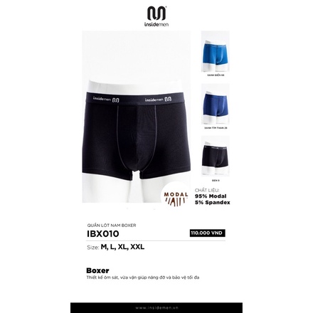 Quần Sịp Aristino IBX010💓 FreeShip 💓 Công nghệ Nano Bạc Kháng Khuẩn khử mùi, Hàng chất lượng cao + S