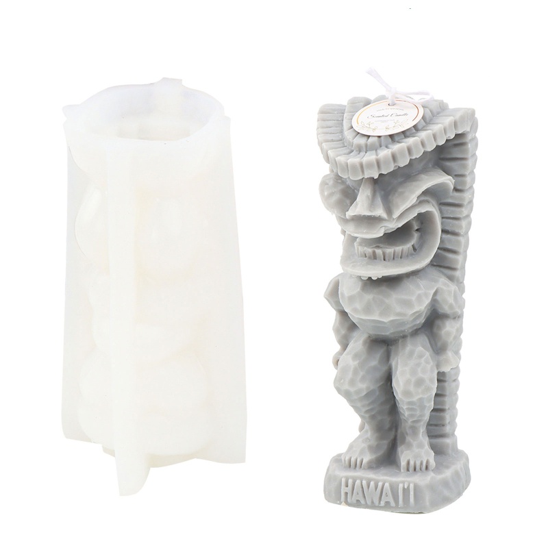 Khuôn Silicone Làm Xà Phòng / Nến Hình Điêu Khắc Thủ Công DIY