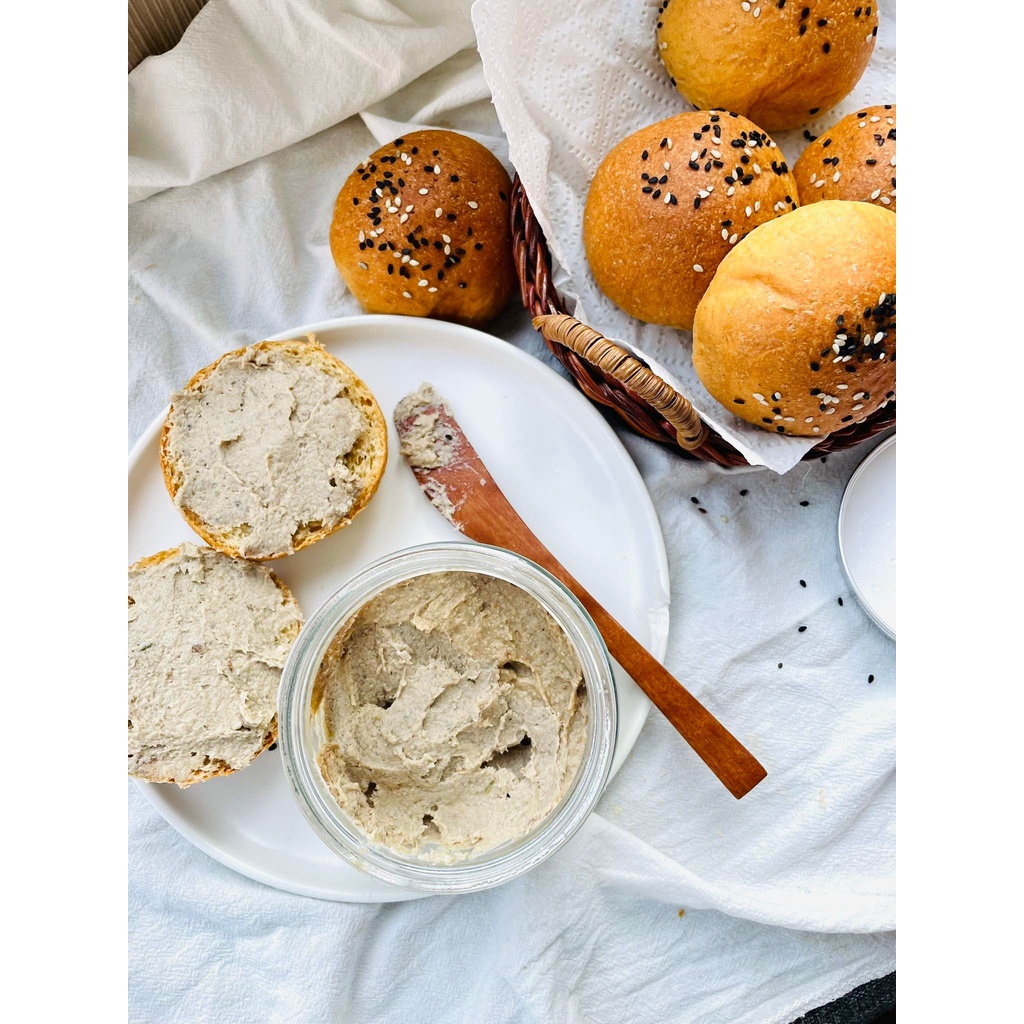 Pate chay từ đậu nấm hạt vị ngon chuẩn ăn kiêng eat clean