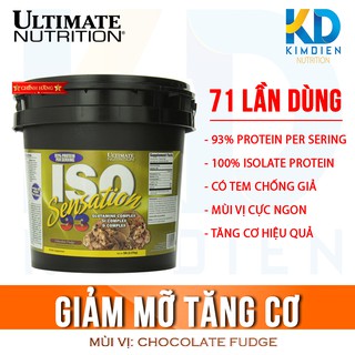 Sữa tăng Cơ Bắp Iso93 Ultimate Nutrition Iso Sensation 93 (2.3 kg)