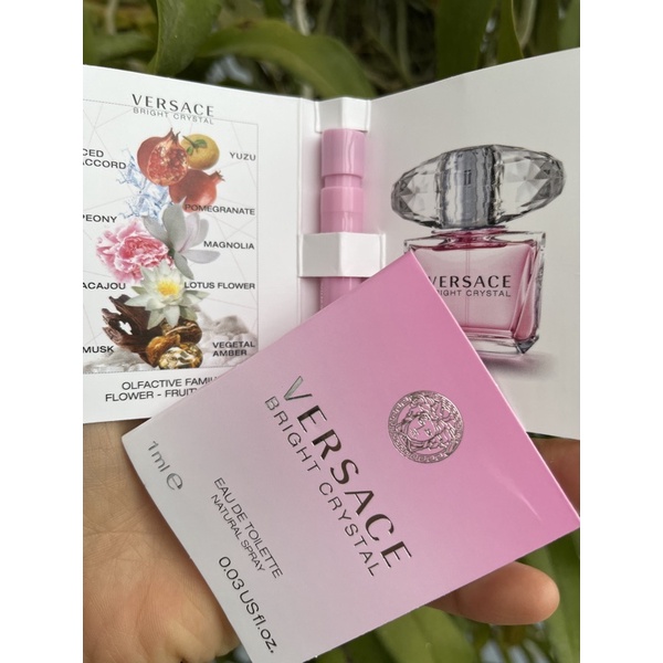 Vial mẫu thử nước hoa Versace
