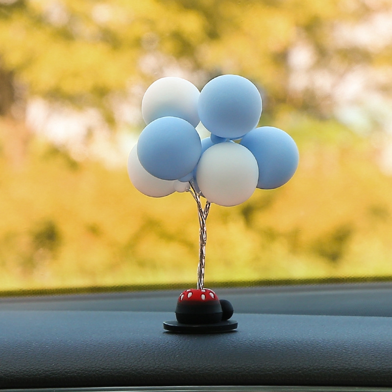 Bong Bóng Mini Nhiều Màu Trang Trí Xe Hơi