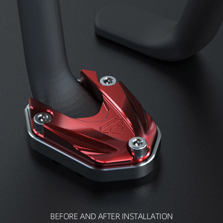 Miếng lót chân chống xe mô tô chất lượng